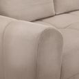 Azzuro Universal Corner Sofa Bed - Mocha - Storage