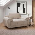 Azzuro Armchair - Mocha Fabric