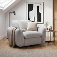 Berlin Armchair - Beige Fabric