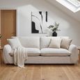 Berlin Sofa - Beige Fabric - 3 Seater