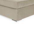 Belgravia U Shape Corner Sofa - Beige Fabric