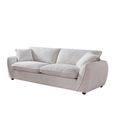 Berlin Sofa - Beige Fabric - 3 Seater