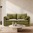 Solaya Sofa - Green Fabric - 2 Seater