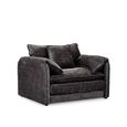 Solaya Armchair - Black Fabric