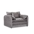 Solaya Armchair - Grey Fabric