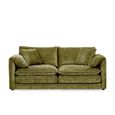 Solaya Sofa - Green Fabric - 3 Seater