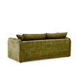 Solaya Sofa - Green Fabric - 3 Seater