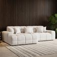 Jacob Corner Sofa - Natural Fabric - LHF