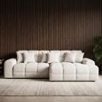 Jacob Corner Sofa - Natural Fabric - RHF