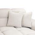 Jacob Corner Sofa - Natural Fabric - LHF