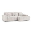 Jacob Corner Sofa - Natural Fabric - RHF