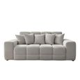 Jacob Sofa Set - Natural Fabric - 3+2 Seater