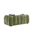 Venice Sofa - Green Fabric - 2 Seater
