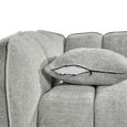 Venice Sofa - Grey Fabric - 2 Seater