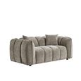 Venice Sofa - Mocha Fabric - 2 Seater