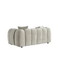 Venice Sofa Set - Beige Fabric - 3+2 Seater