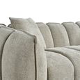 Venice Sofa Set - Beige Fabric - 3+2 Seater