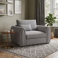 Mirabel Armchair - Grey Fabric
