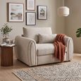 Mirabel Armchair - Mocha Fabric