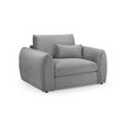 Mirabel Armchair - Grey Fabric
