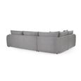 Mirabel Corner Sofa - Grey Fabric - LHF