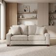 Nebraska Sofa - Beige Fabric - 3 Seater
