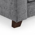 Nebraska Armchair - Slate Grey Fabric
