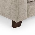 Nebraska Sofa Set - Beige Fabric - 3+1+1 Seater