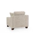 Nebraska Sofa Set - Beige Fabric - 3+2+1 Seater