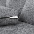 Nebraska Sofa - Slate Grey Fabric - 2 Seater