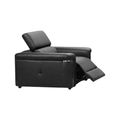 Somerville Electric Recliner Armchair - Black Leather