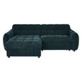 Florida Universal Corner Sofa Bed - Teal Fabric - Pull Out