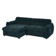 Florida Universal Corner Sofa Bed - Teal Fabric - Pull Out