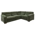 Chicago Universal Corner Sofa - Green Fabric