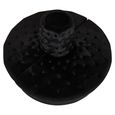 Hartford Sofa - Modular - Round - Black Velvet Fabric