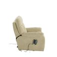 Cornwall Rise Recliner Armchair - Beige Fabric