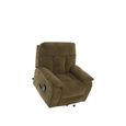 Cornwall Rise Recliner Armchair - Brown Fabric