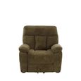 Cornwall Rise Recliner Armchair - Brown Fabric