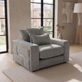 Jupiter Armchair - Grey Fabric