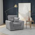 Maxwell Armchair - Grey Fabric