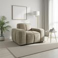 Paris Armchair - Beige Fabric