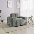 Paris Armchair - Grey Fabric