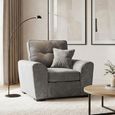 Maxwell Armchair - Grey Fabric