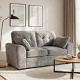 Maxwell Sofa - Grey Fabric - 2 Seater