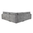 Maxwell Corner Sofa - Grey Fabric - Large