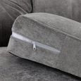 Maxwell Corner Sofa - Grey Fabric - Large