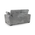 Maxwell Sofa - Grey Fabric - 2 Seater