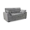 Maxwell Sofa - Grey Fabric - 3 Seater