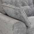 Maxwell Sofa - Grey Fabric - 3 Seater