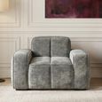 Paris Armchair - Grey Fabric